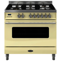 Britannia RC-9SG-DE Delphi Dual Fuel Range Cooker Gloss Cream